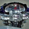 CUSTOM FXR DIGITAL TACH, SPEEDO, INDICATOR LIGHTS V-BIKE